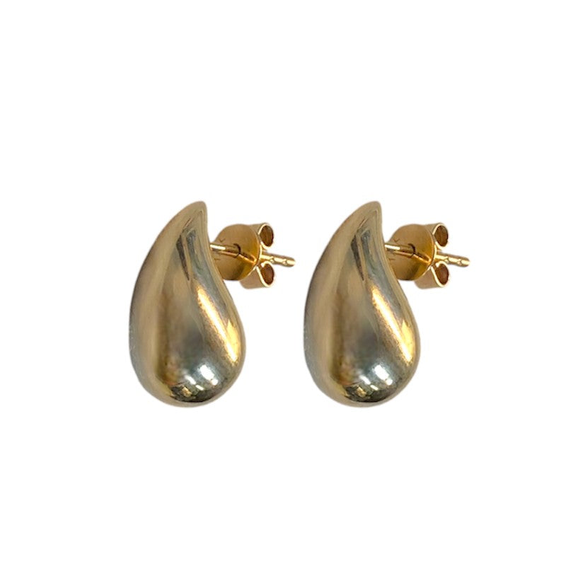 Gold Teardrop Earrings