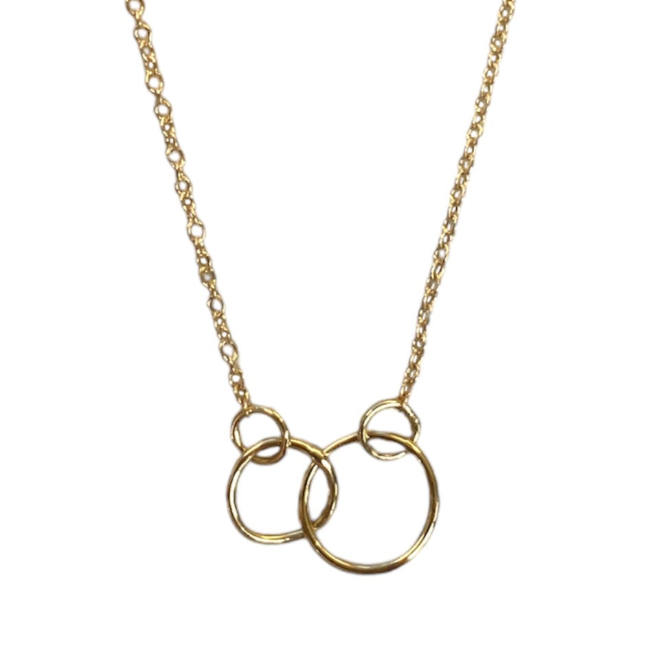 Interlocking Circle Necklace