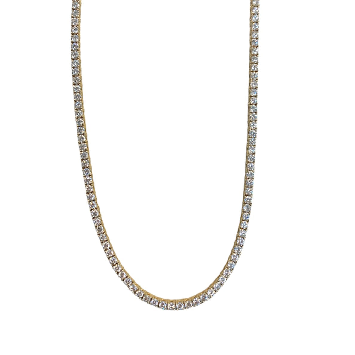 6.95 ctw Diamond Tennis Necklace