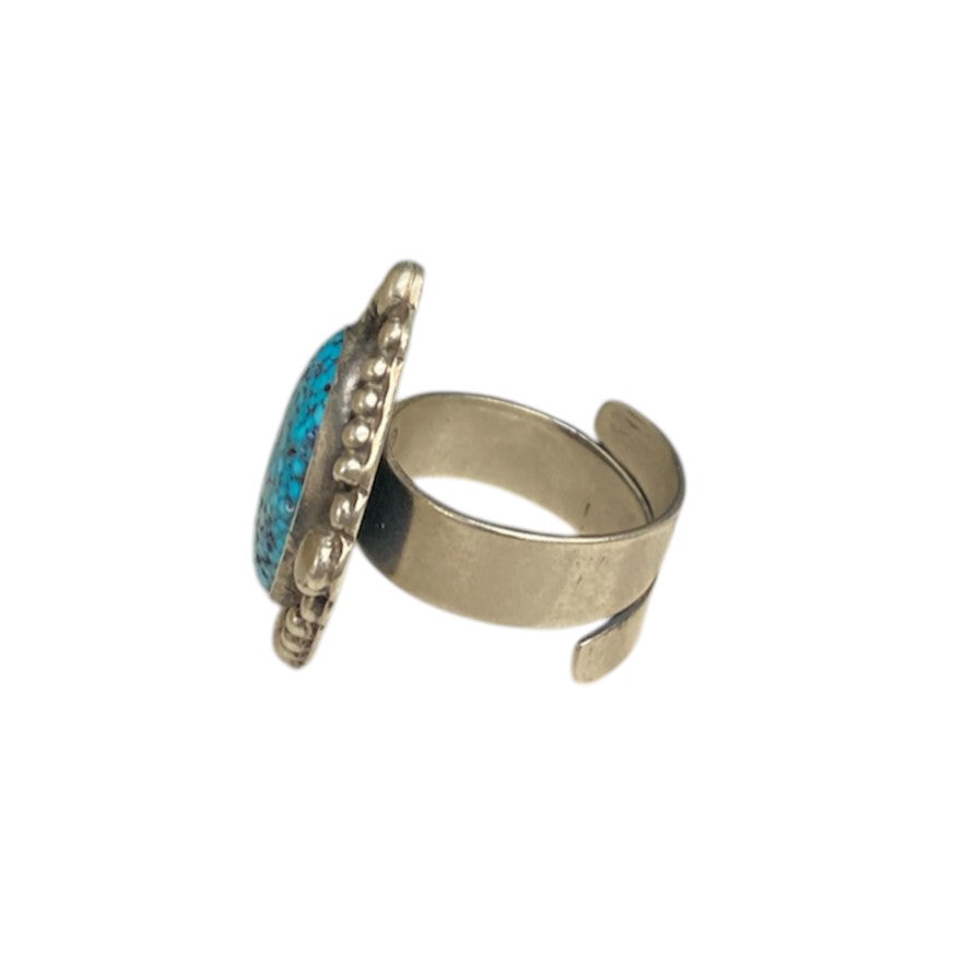 Adjustable Turquoise Ring