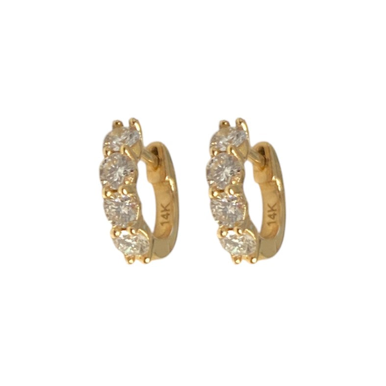 .58 ctw Diamond Huggies