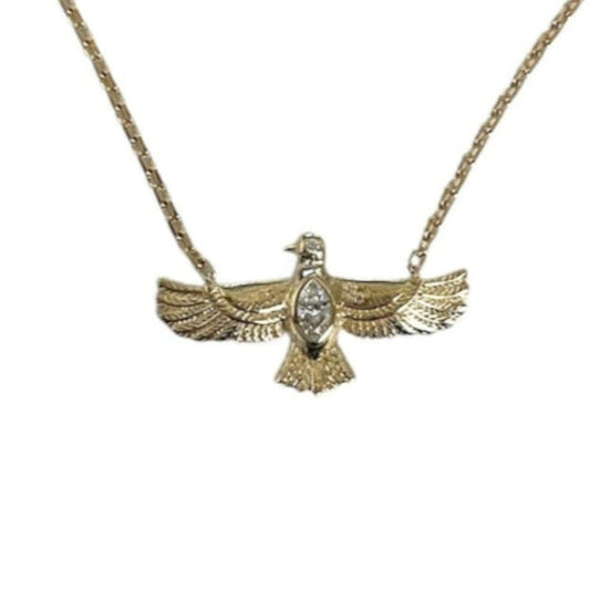 Diamond Thunderbird Necklace