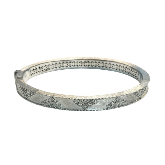 Tangier Milgrain Bangle Bracelet