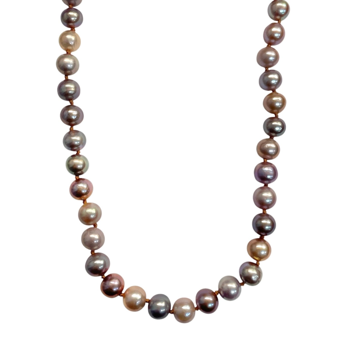 Mixed Pink Pearl Necklace