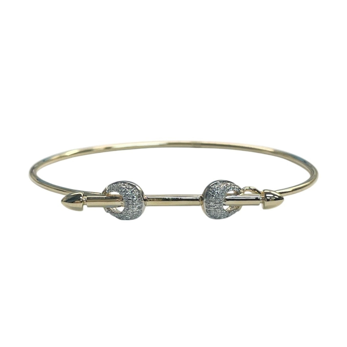 Diamond Wire Hook Bracelet