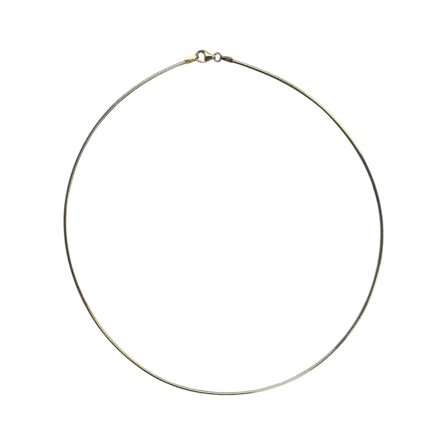 Gold Omega Necklace