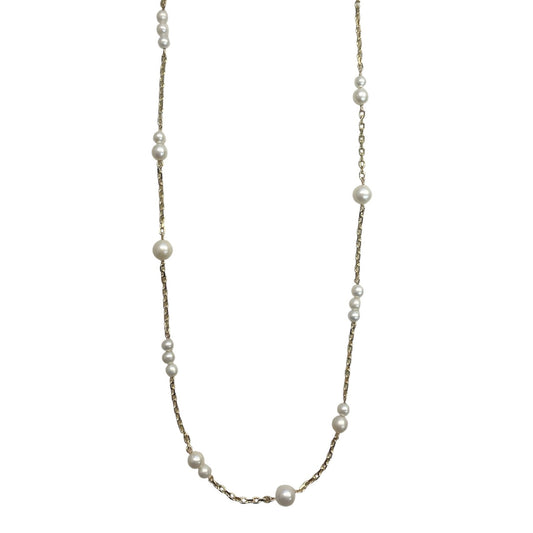 Scattered Pearl Necklace