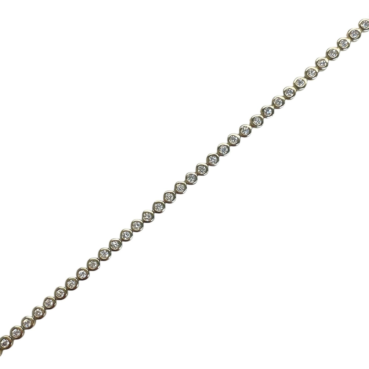 Diamond Bezel Tennis Bracelet