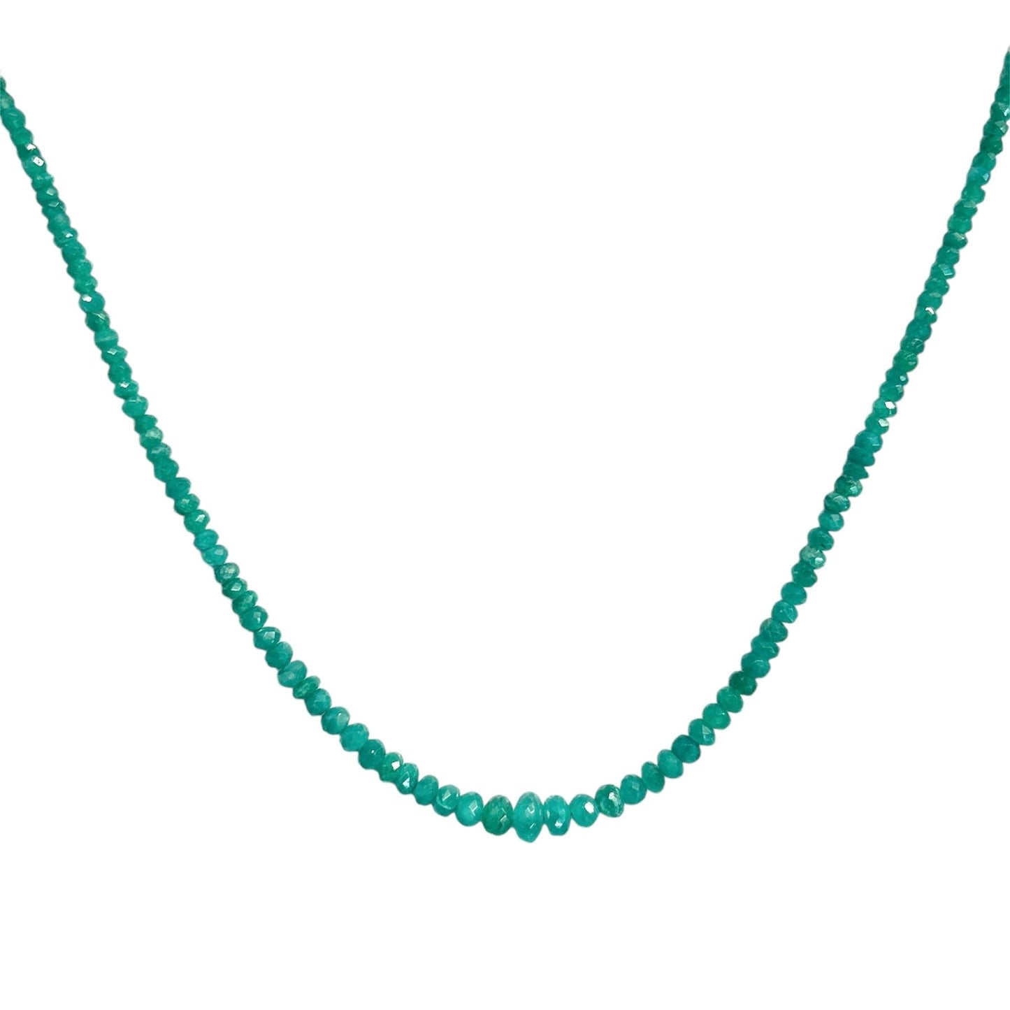 Beaded Emerald Necklace
