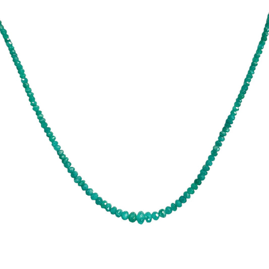 Beaded Emerald Necklace