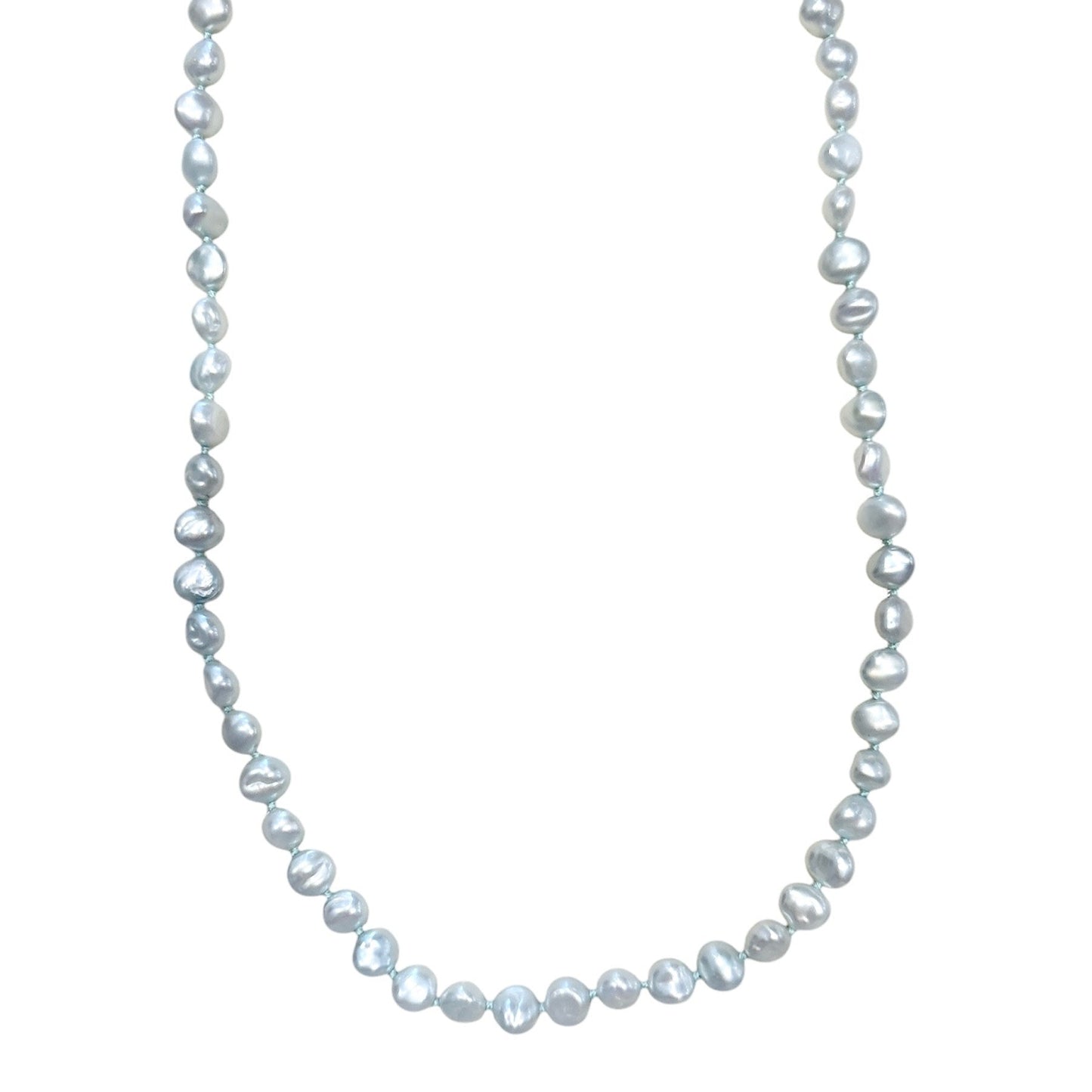 Baby Blue Freshwater Pearl Necklace