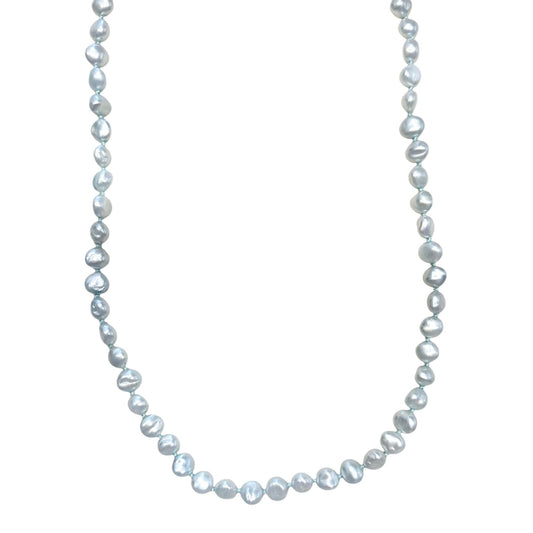 Baby Blue Freshwater Pearl Necklace