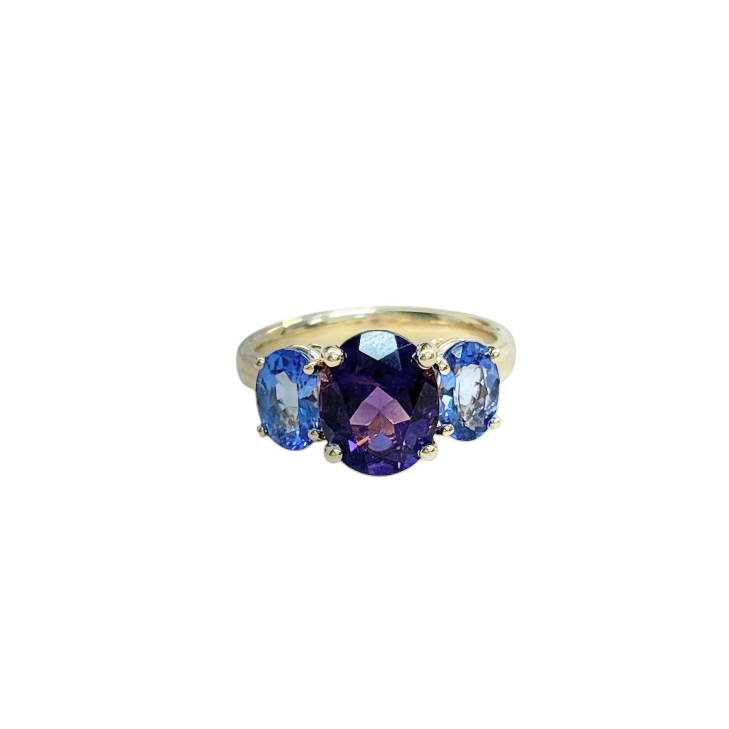 Amethyst & Tanzanite Ring