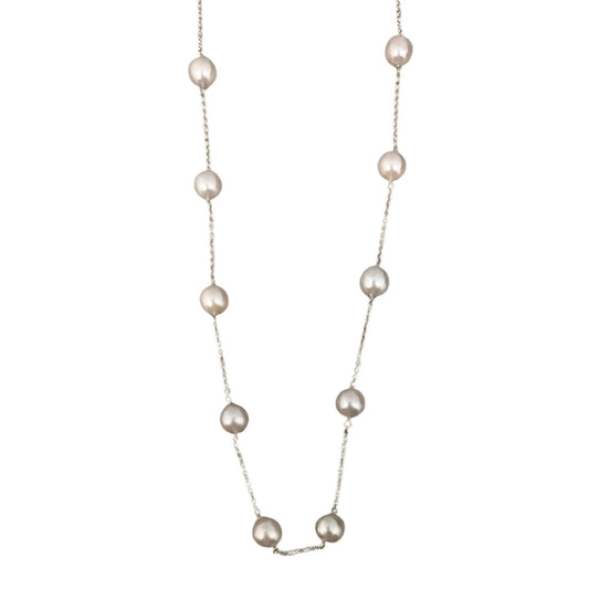 Station Saltwater Pearl Necklace