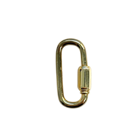 14kt Gold Carabiner Enhancer