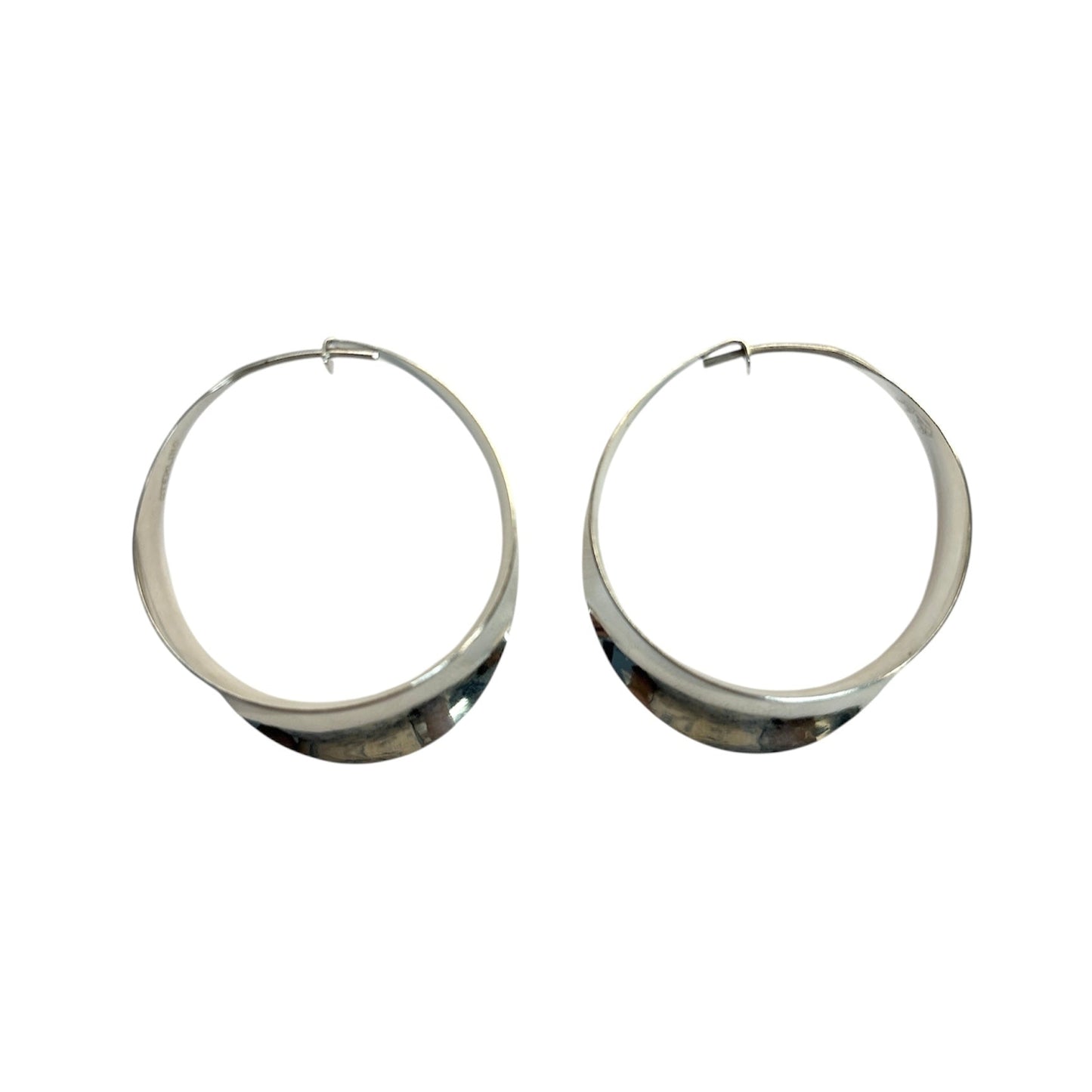 Hand Forged Hoop Earrings
