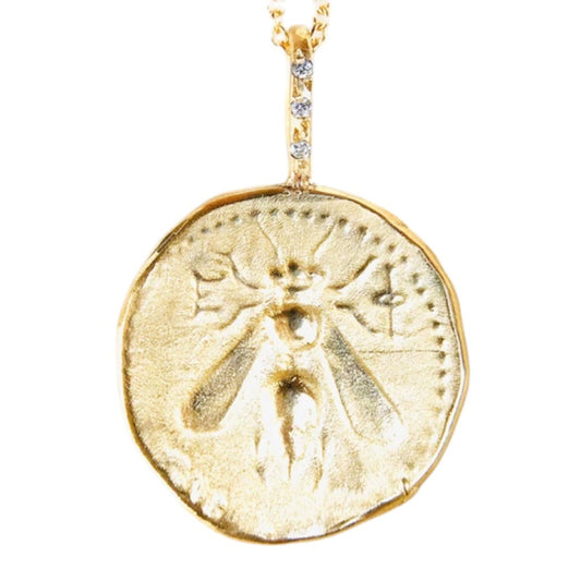 Bee Pendant Necklace