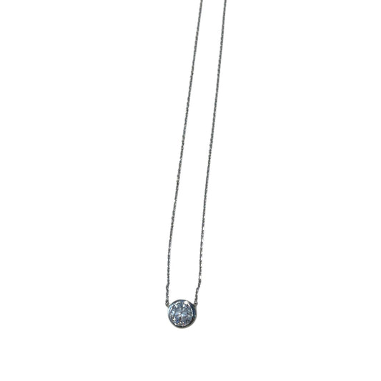 White Gold Lab Grown Diamond Necklace