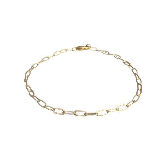 Mini Paperclip Chain Bracelet