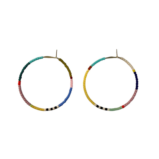 Large Rangi Hoop Earrings