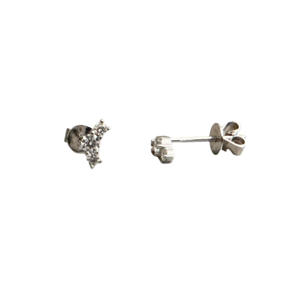 3 Stone Studs