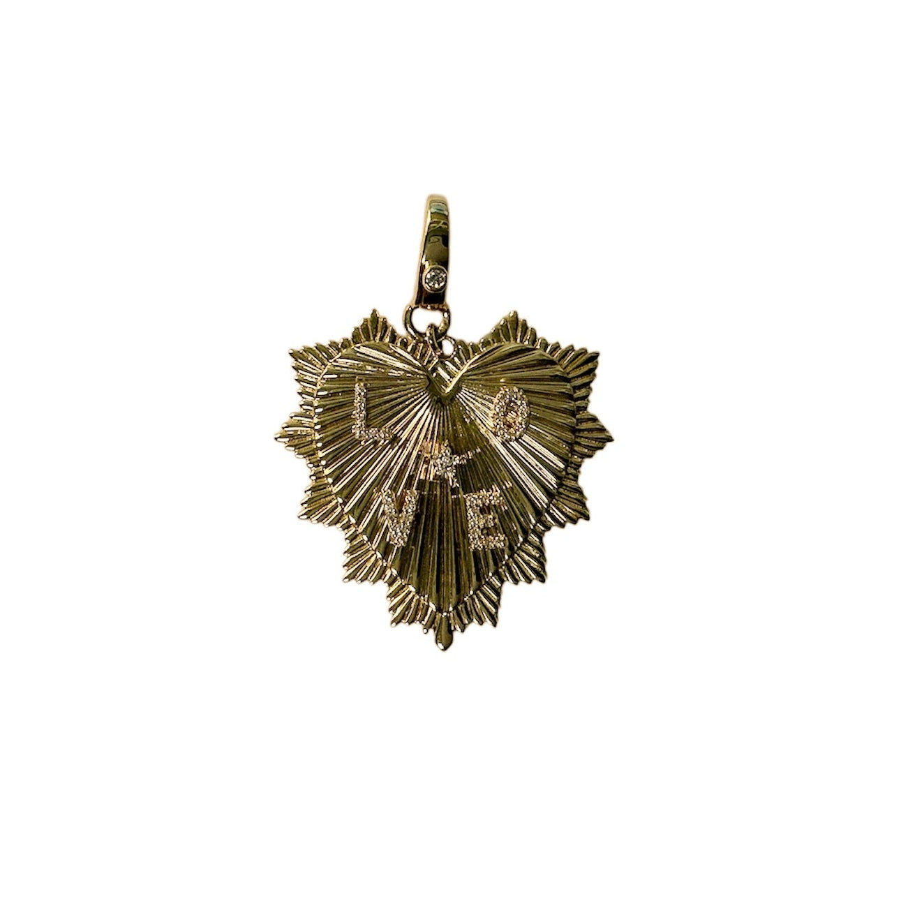 Heart 'LOVE" Pendant