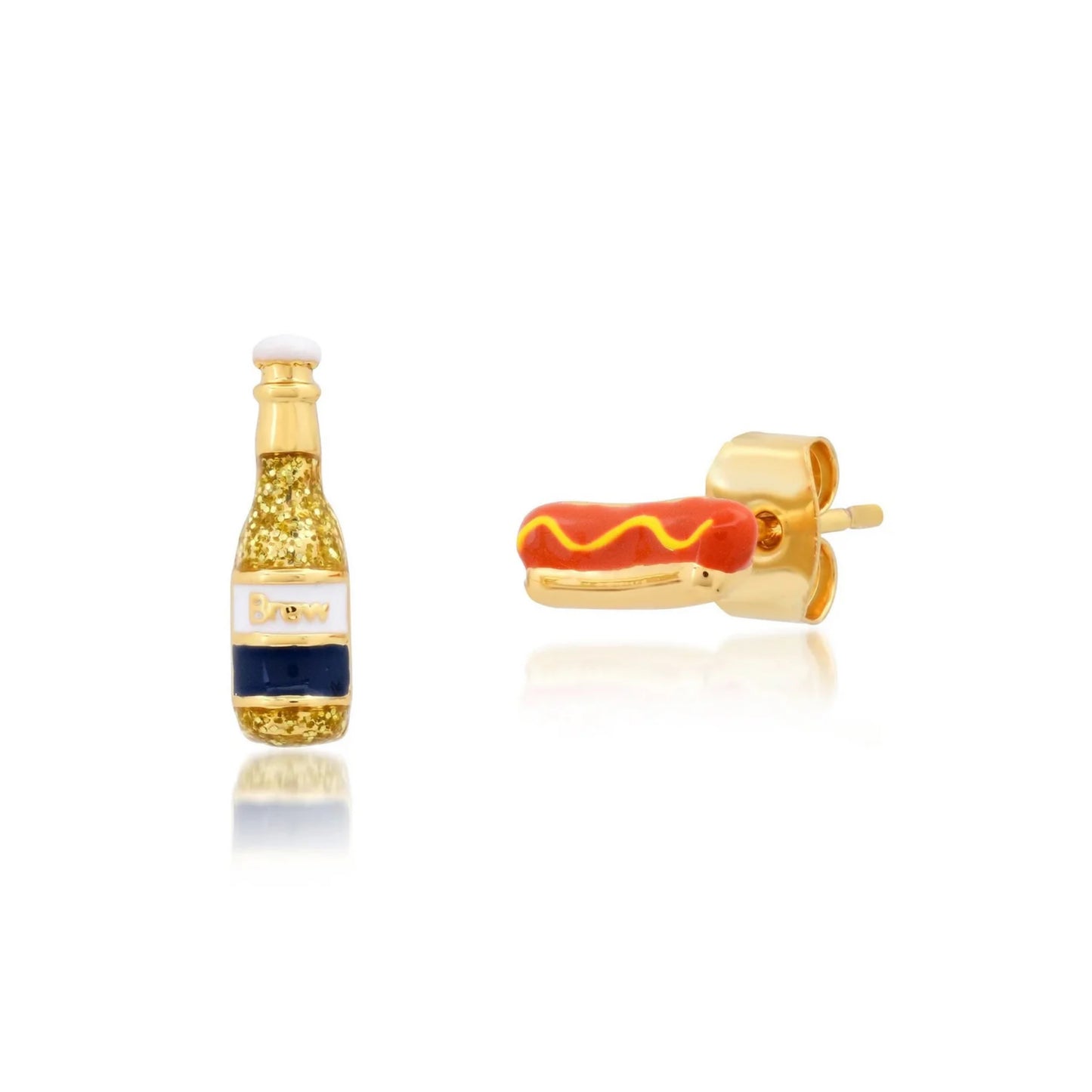 Hot Dog and Beer Studs