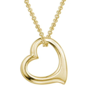 Open Heart Necklace