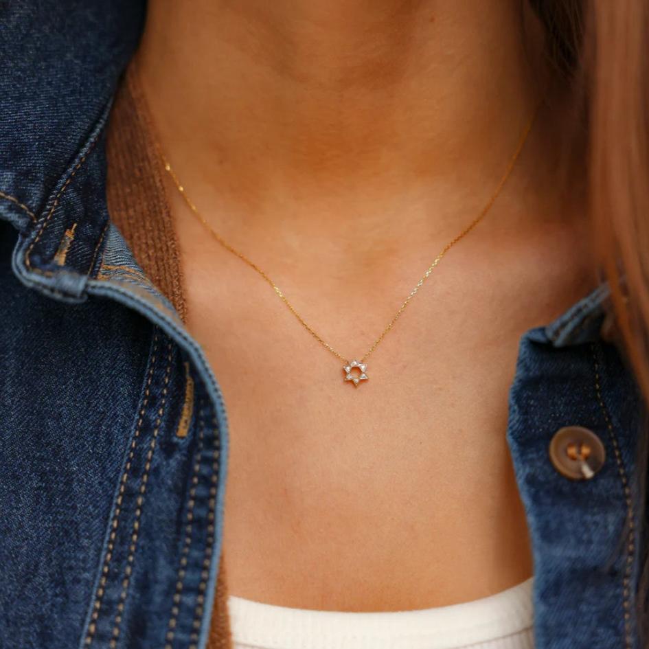 DRD Star of David Necklace