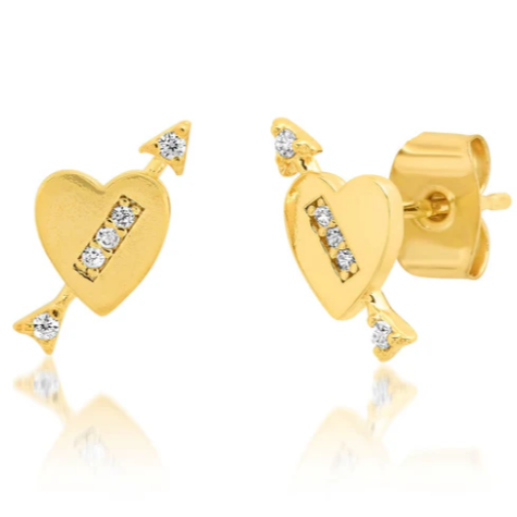 Cupid’s Arrow Studs