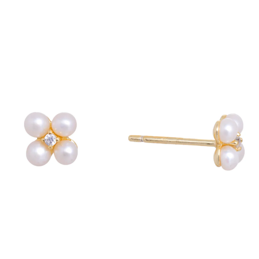 Pearl Quad Earrings