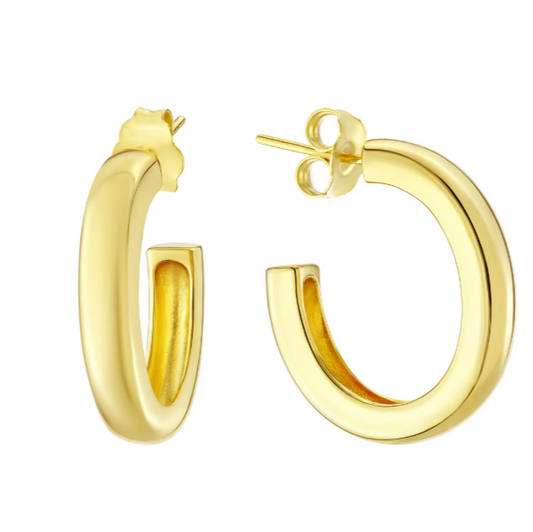 Gold Hoop Earrings