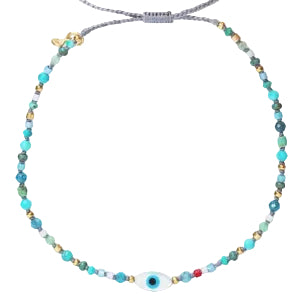 Evil Eye Beaded Bracelet