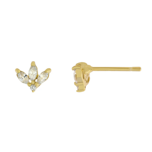 Dainty Marquise Studs