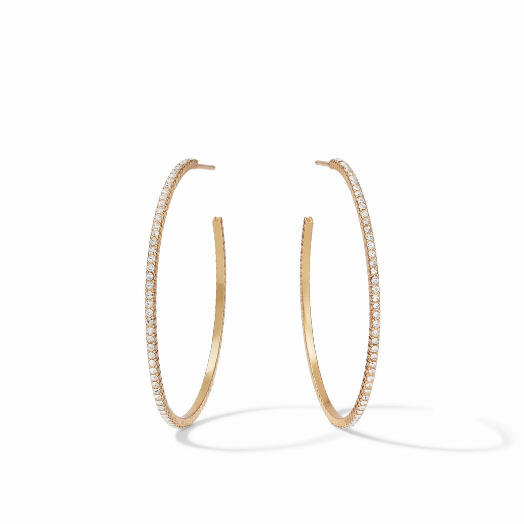 Windsor Cubic Zirconia Hoop Earrings