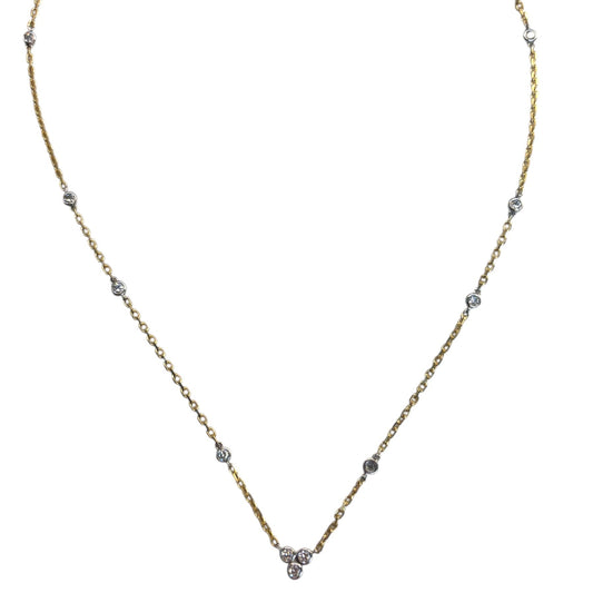 Diamond by the Yard with Diamond Trio Center