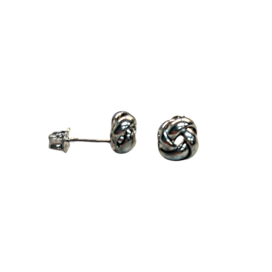 3 Loop Love Knot Studs