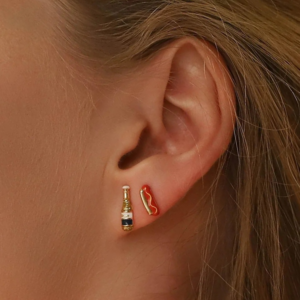 Hot Dog and Beer Studs