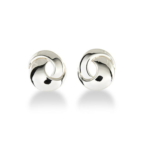 Circular Crescent Earrings