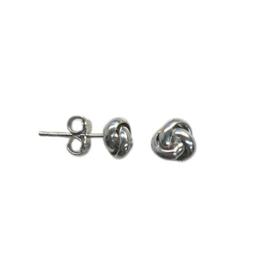 4 Loop Love Knot Studs