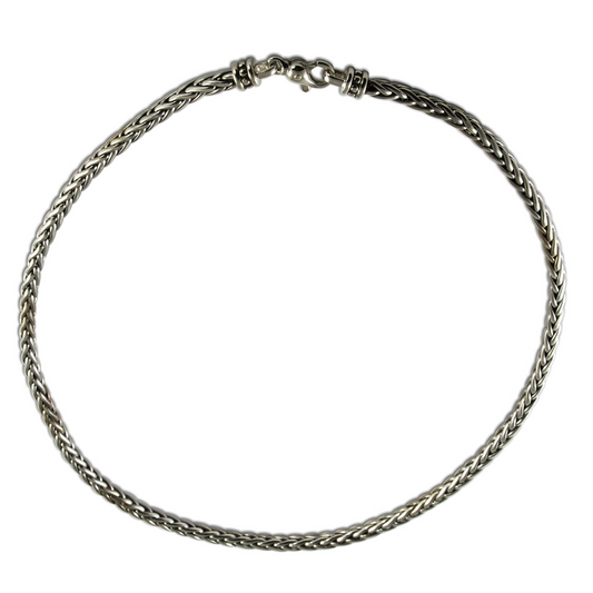 Sterling Silver Wheat Chain