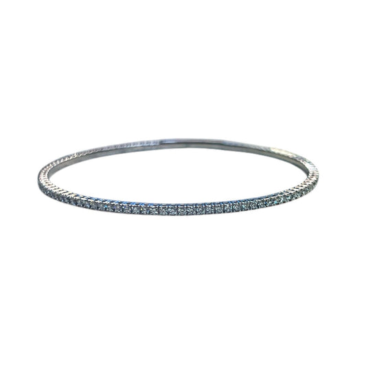 White Gold Diamond Flex Bracelet