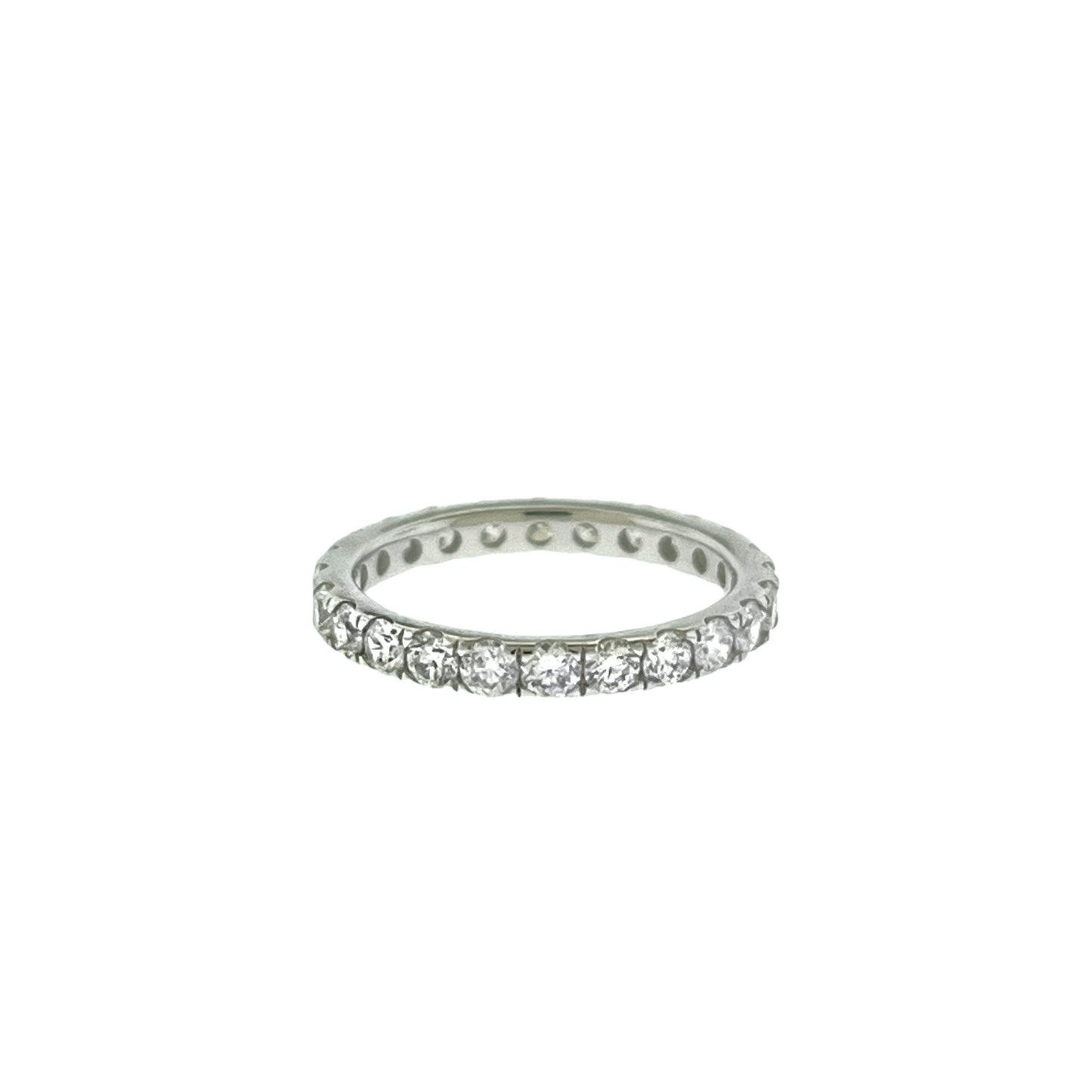 Round Diamond Eternity Band