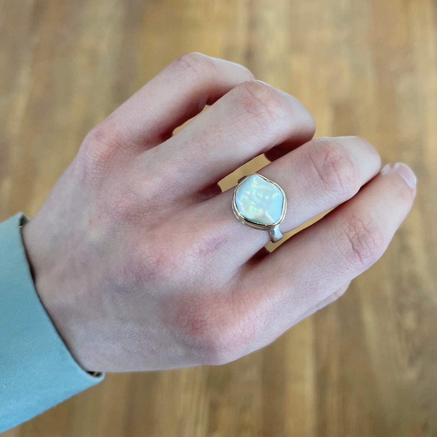 Cultured Pearl Ring