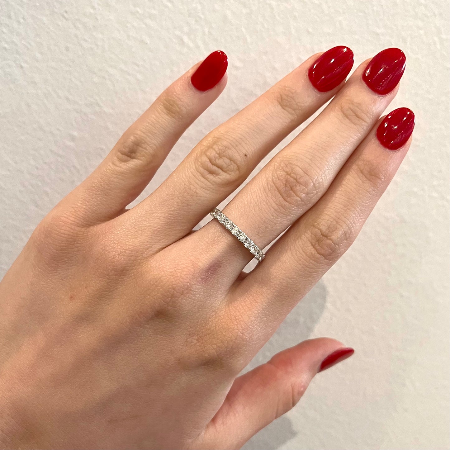 Round Diamond Eternity Band