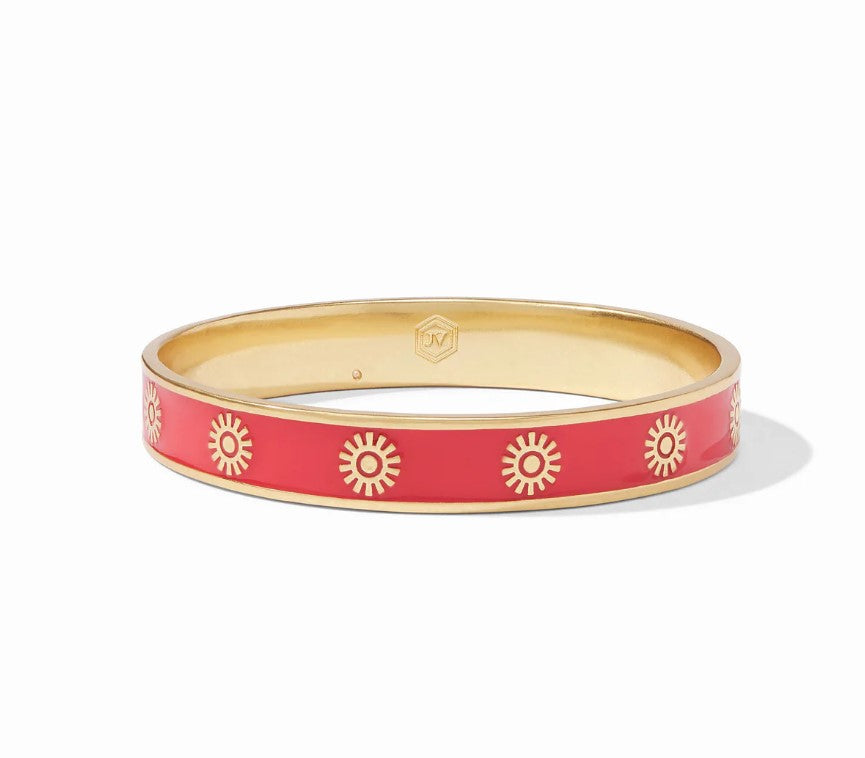 Red Soleil Bangle Bracelet