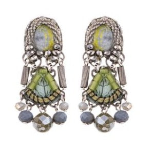Grey Sparkle Earrings