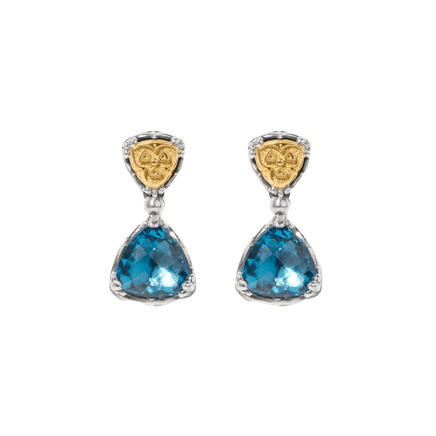 Prism Leaf Dangle Earrings
