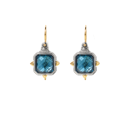 Spectral Square Wire Earrings
