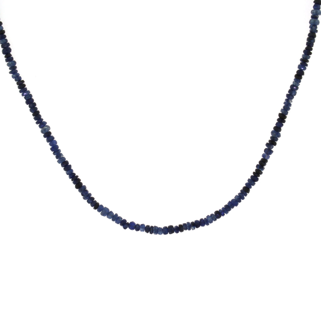 Sapphire Beaded Necklace